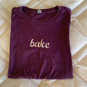Purple King Arthur Flour t-shirt